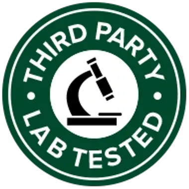 Third-party lab tested